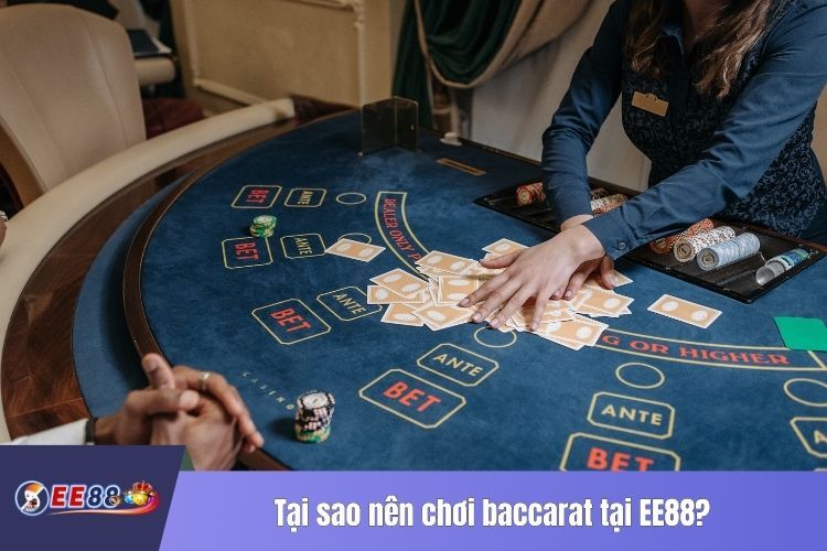 Tại sao nên chơi baccarat tại EE88?