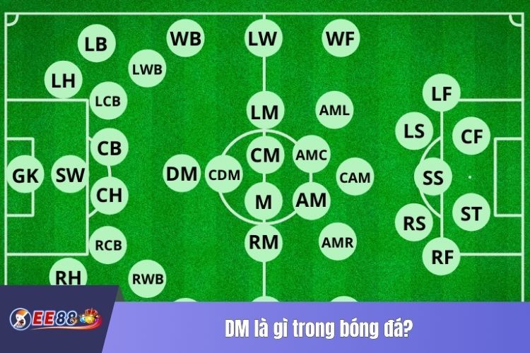 DM là gì trong bóng đá?