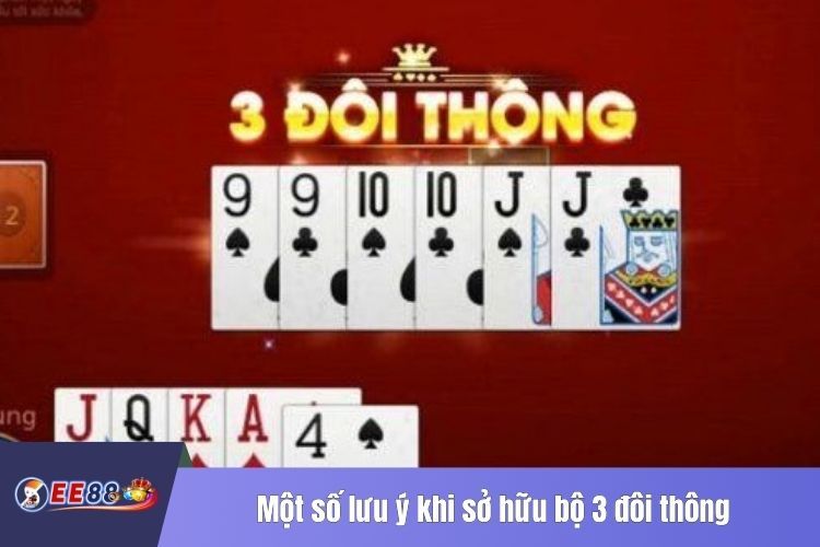 Một số lưu ý khi sở hữu bộ 3 đôi thông